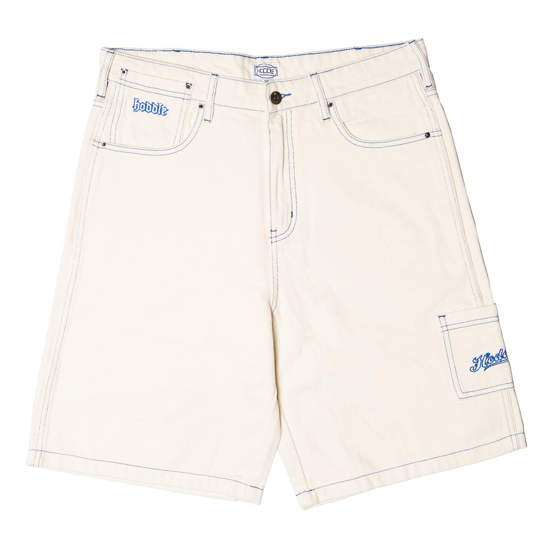 Hoddle 16oz Denin Ranger Shorts White Denim – Brick + Mortar