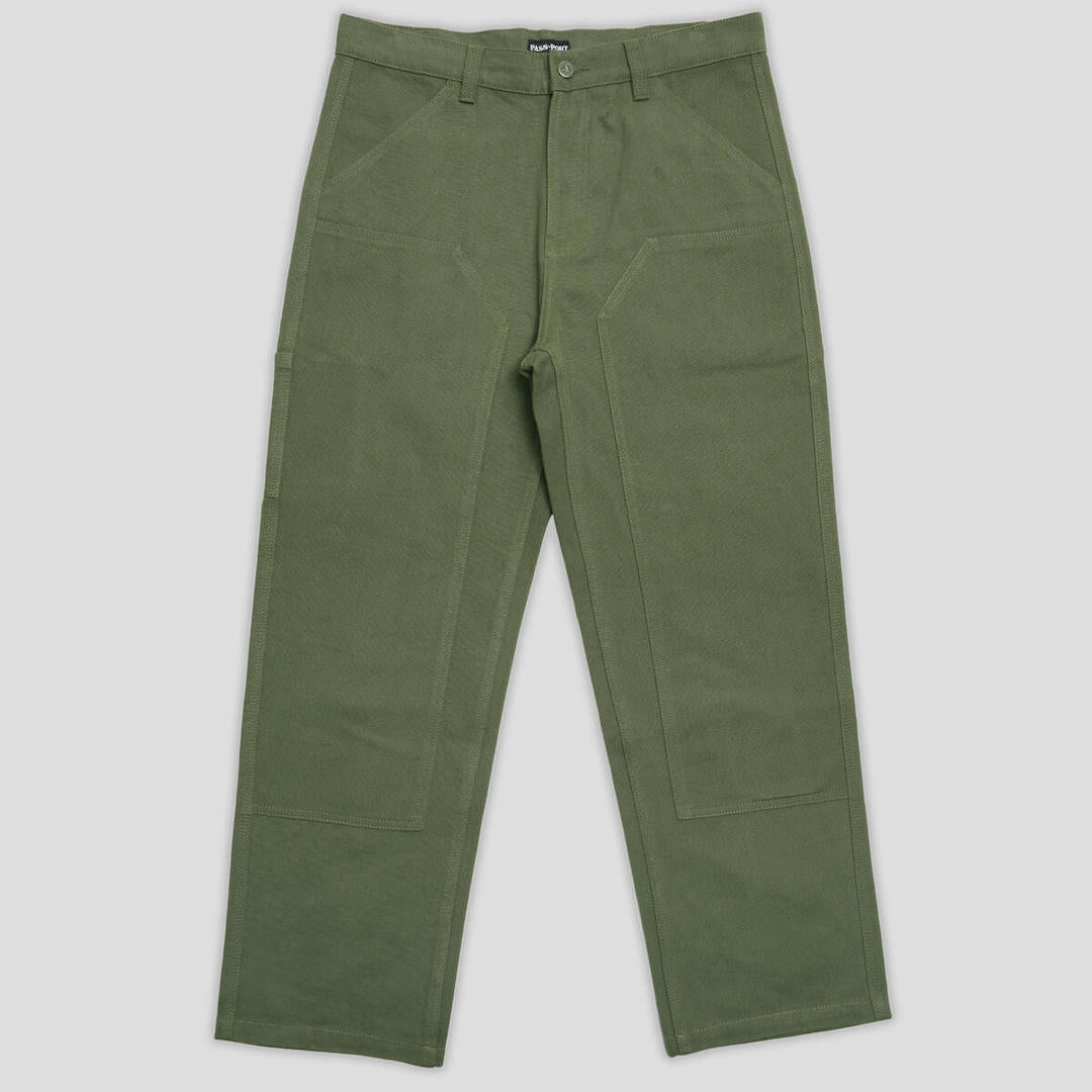 Pass~Port Double Knee Diggers Club Pant Olive