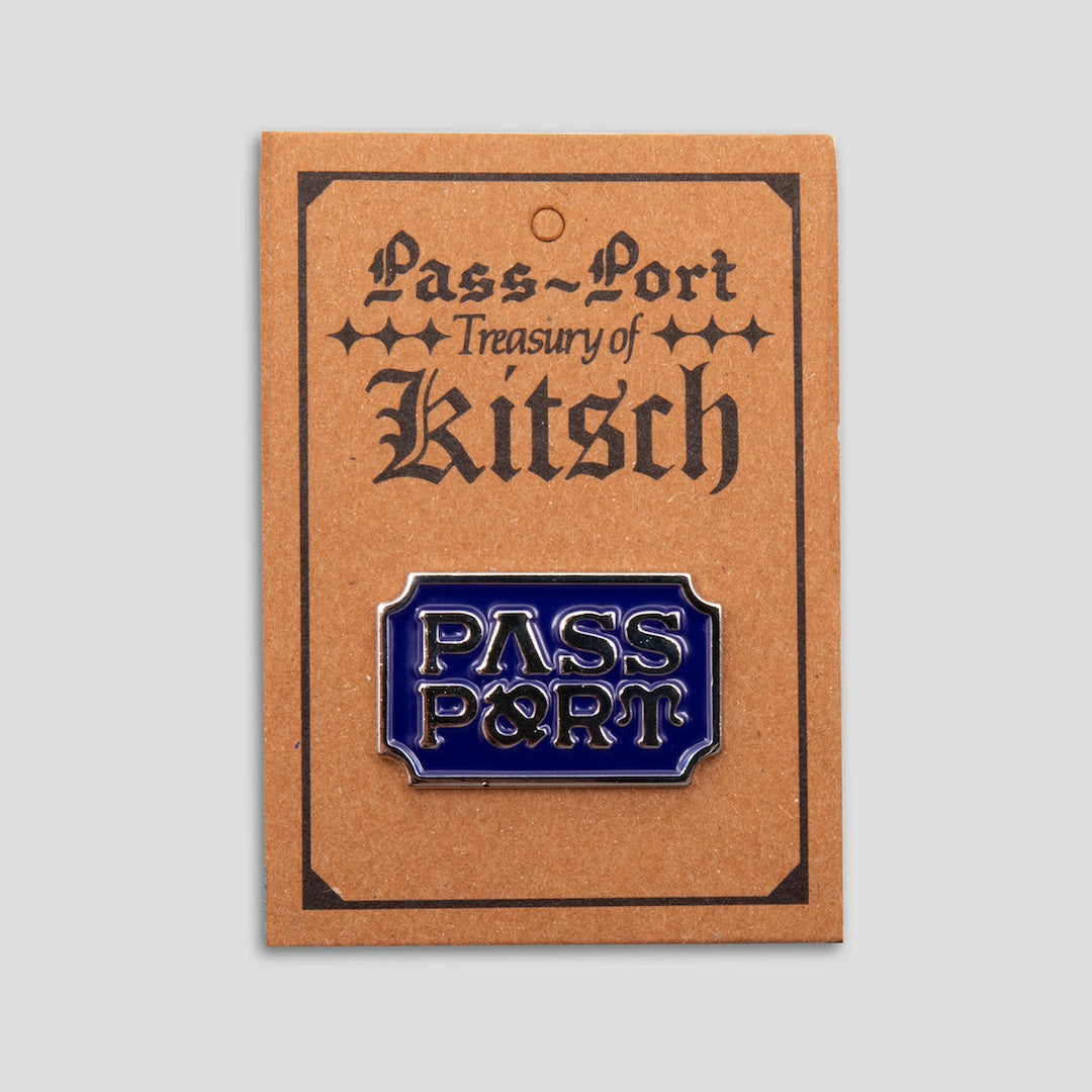 Pass~Port Yearbook Logo Pin