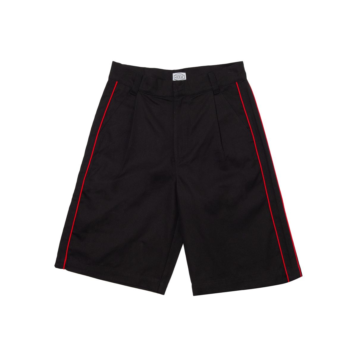 Hoddle Bermuda Short Black/Red