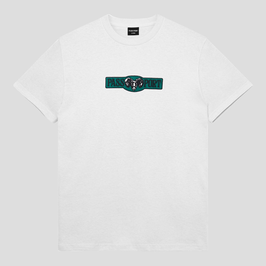 Pass~Port Ram Tee White