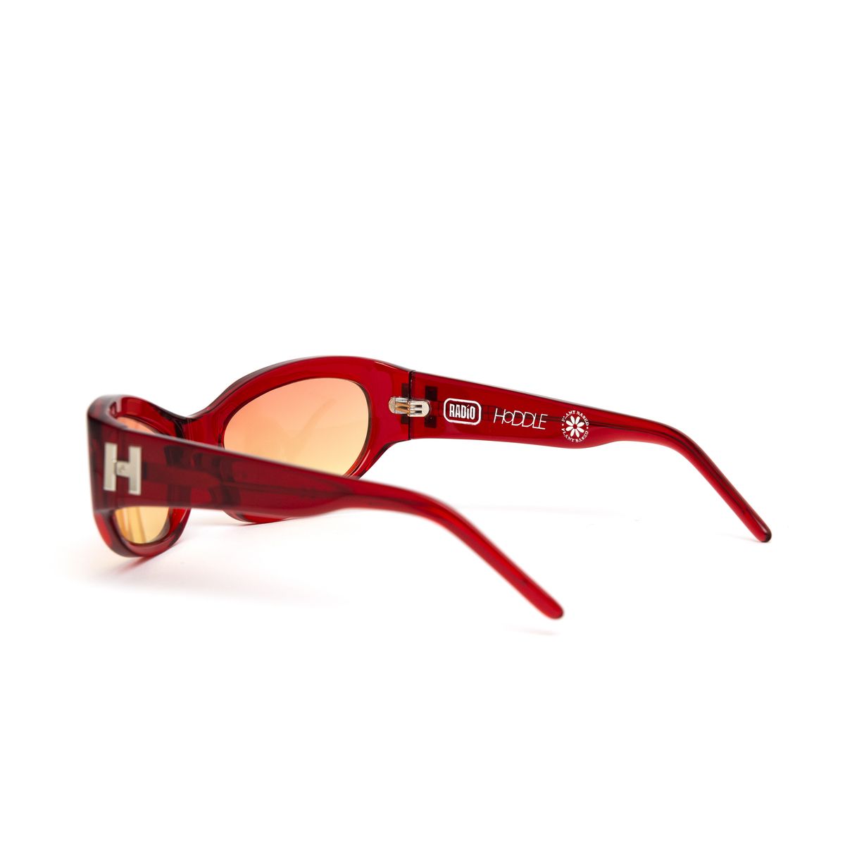 Hoddle x Radio Eyewear Prestigio Sunglasses Red