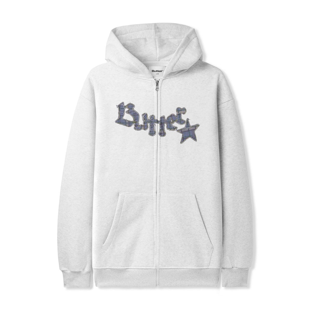 Butter Edge Applique Zip-Thru Hood
Ash