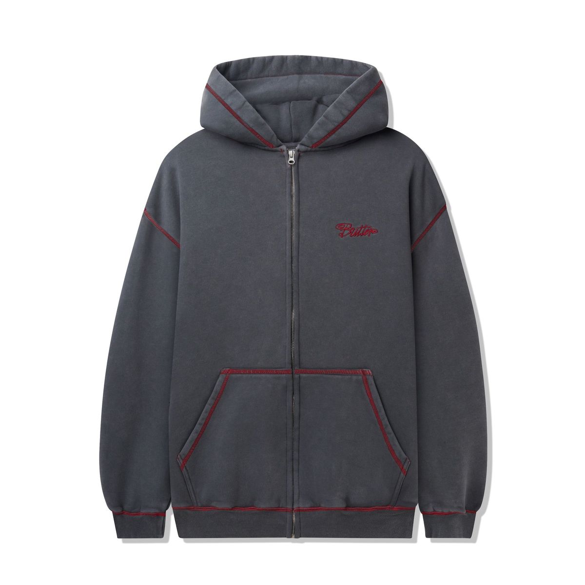 Butter Jive Zip-Thru Hood Washed
Black