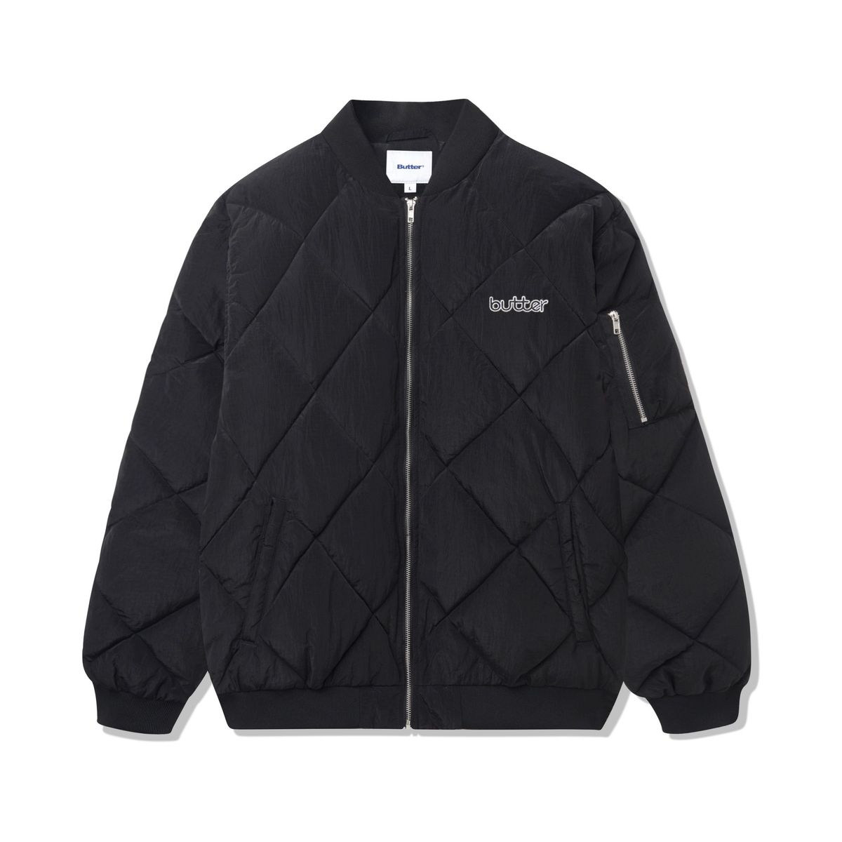 Butter Alpine Bomber Jacket Black