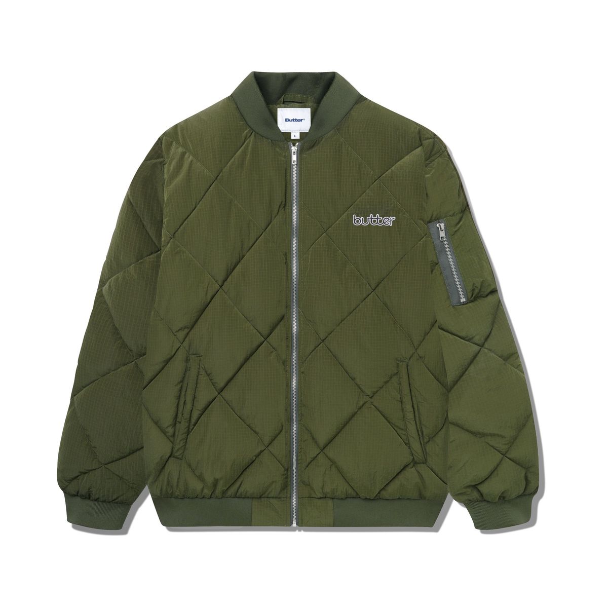 Butter Alpine Bomber Jacket Foliage