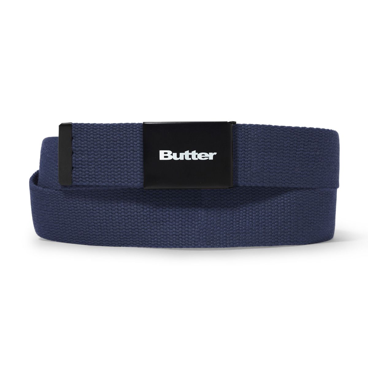 Butter Logo Woven Belt Navy