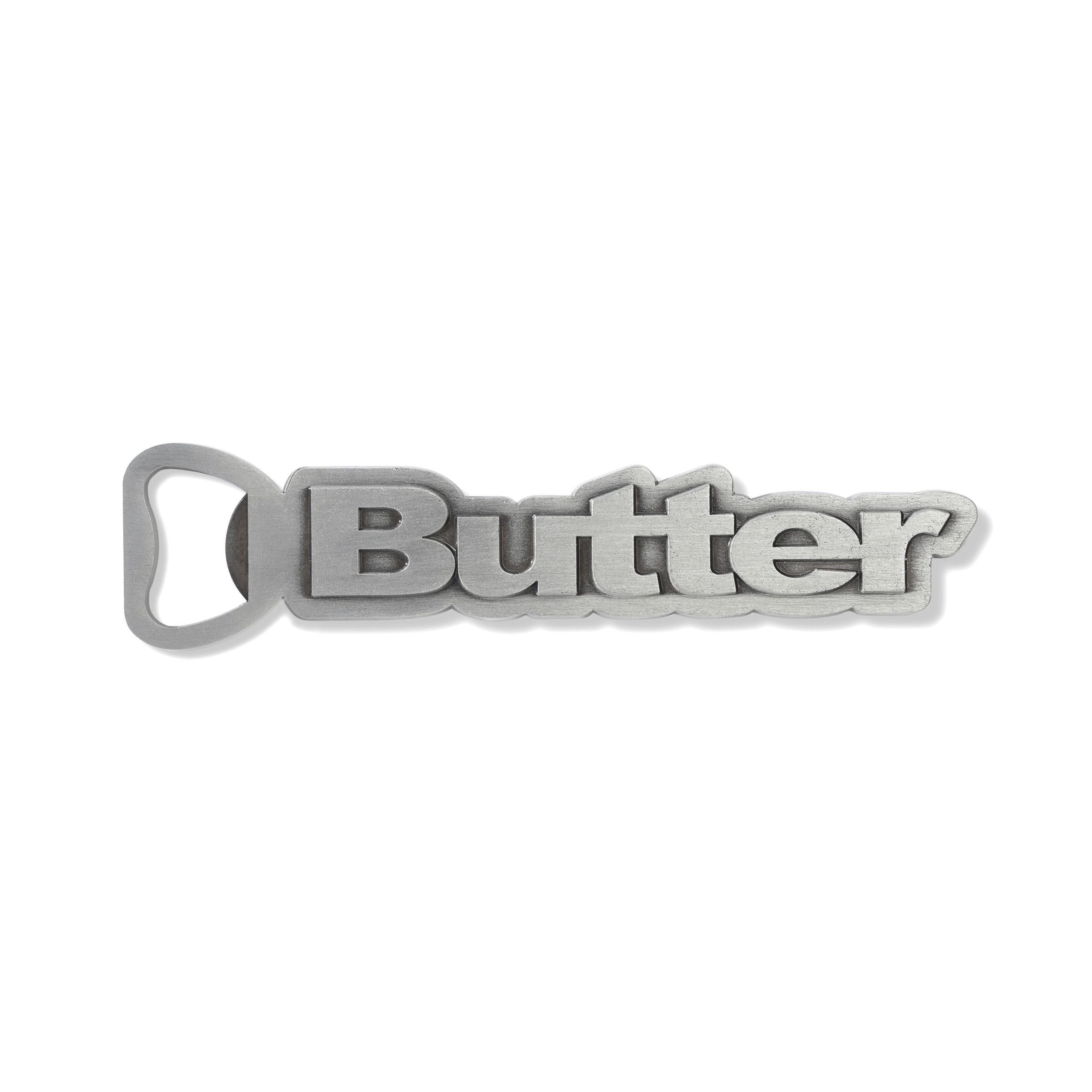 Butter Metal Bottle Opener Silver