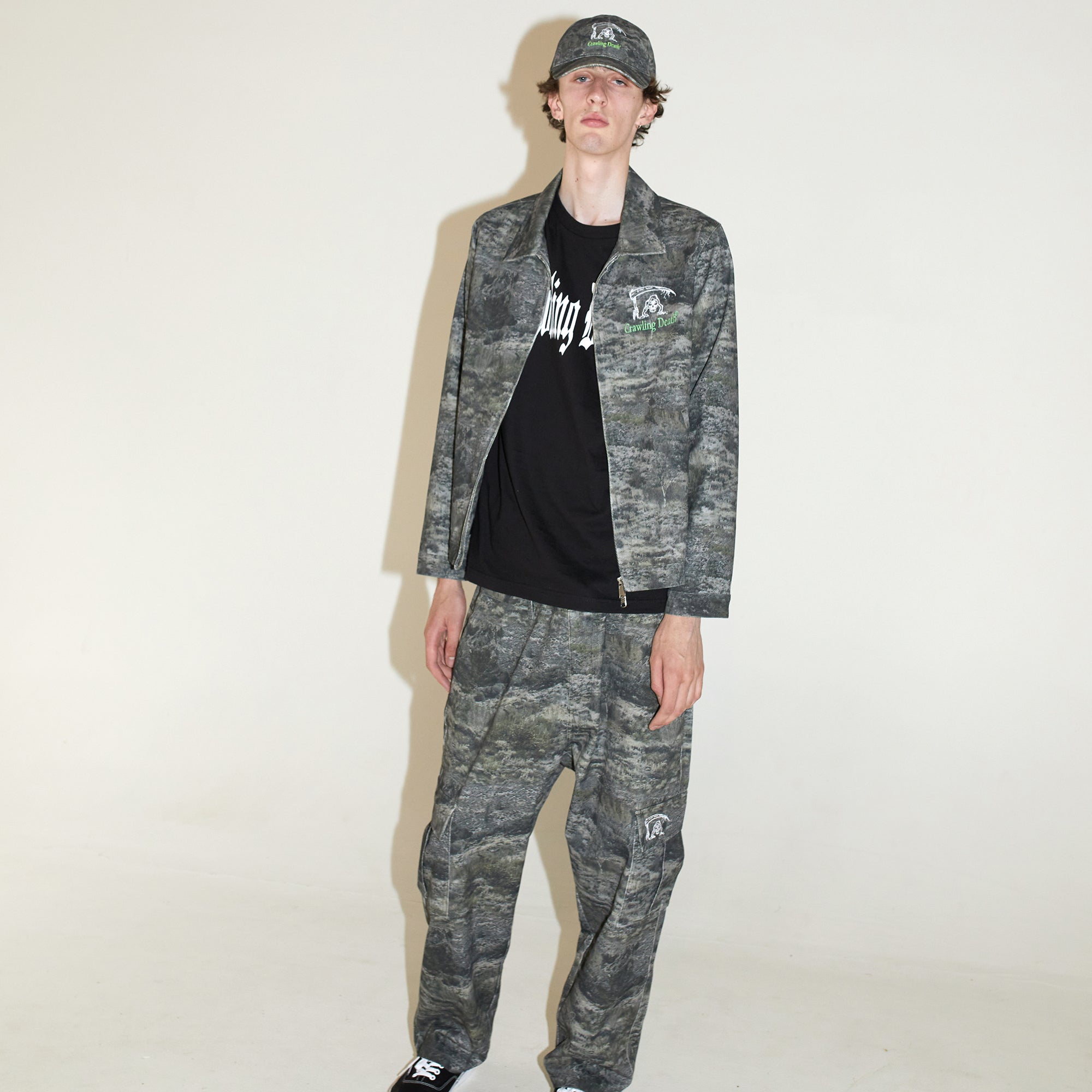 Crawling Death Mountain Camo Work Jacket