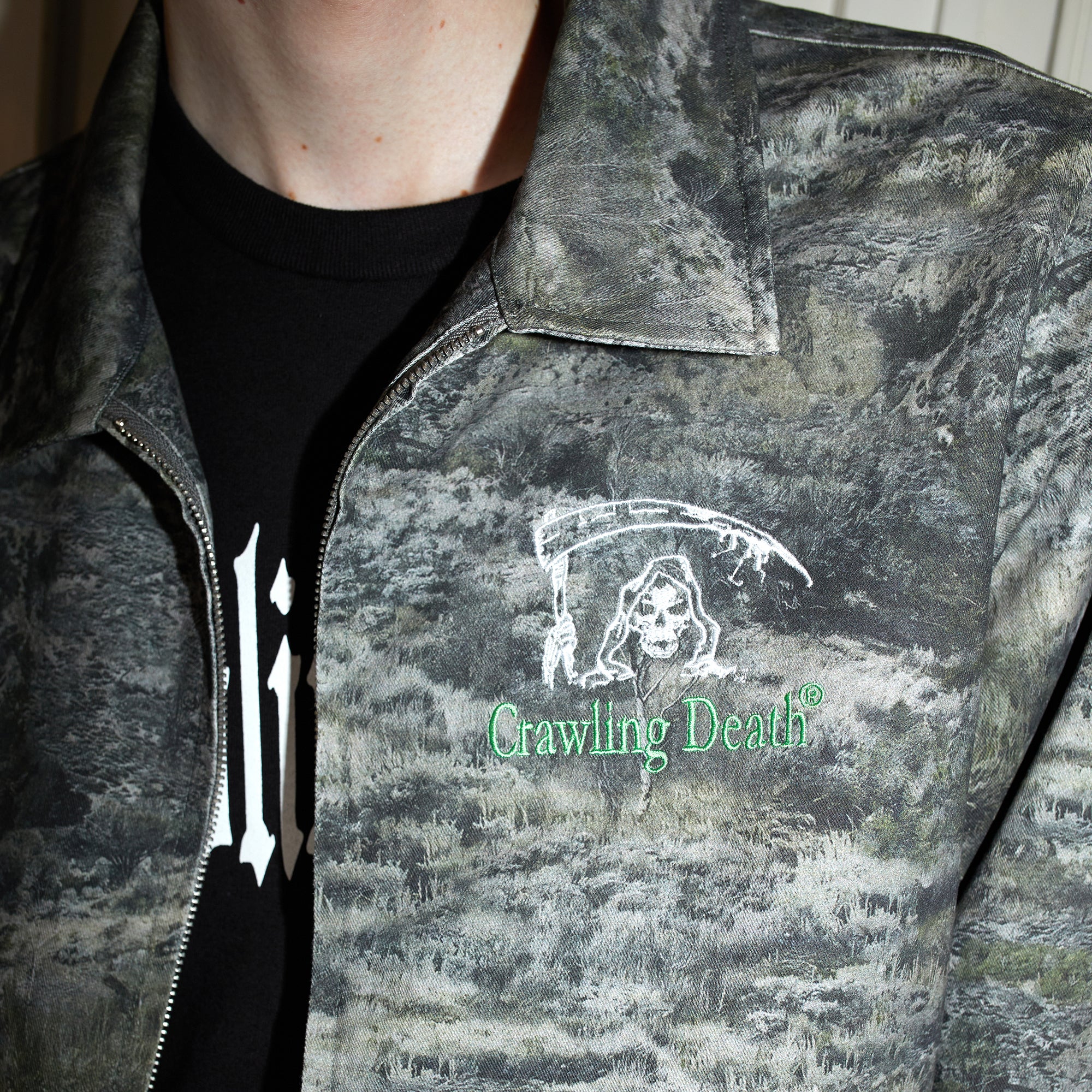 Crawling Death Mountain Camo Work Jacket