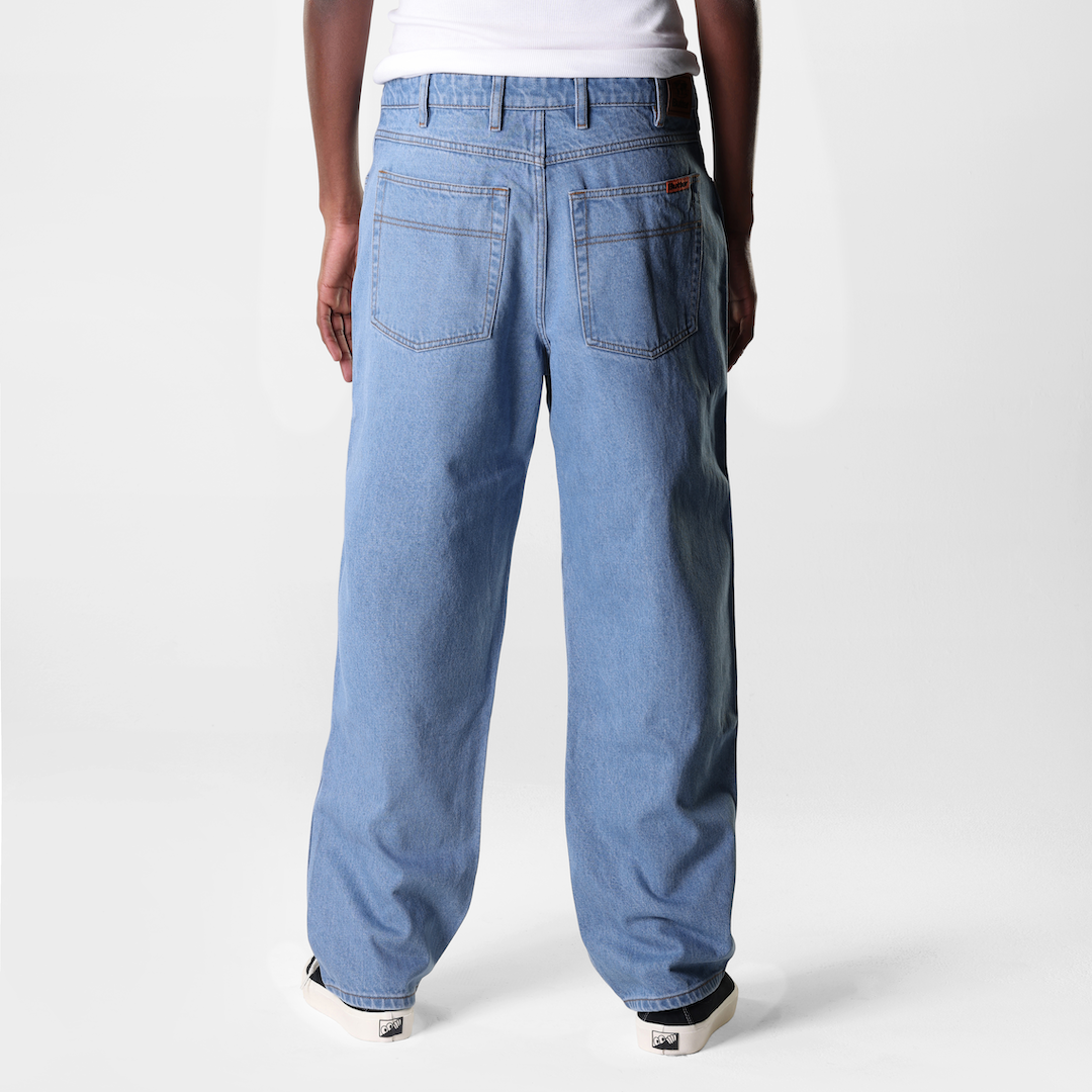 Butter Goods Relaxed Denim Jeans Washed Indigo