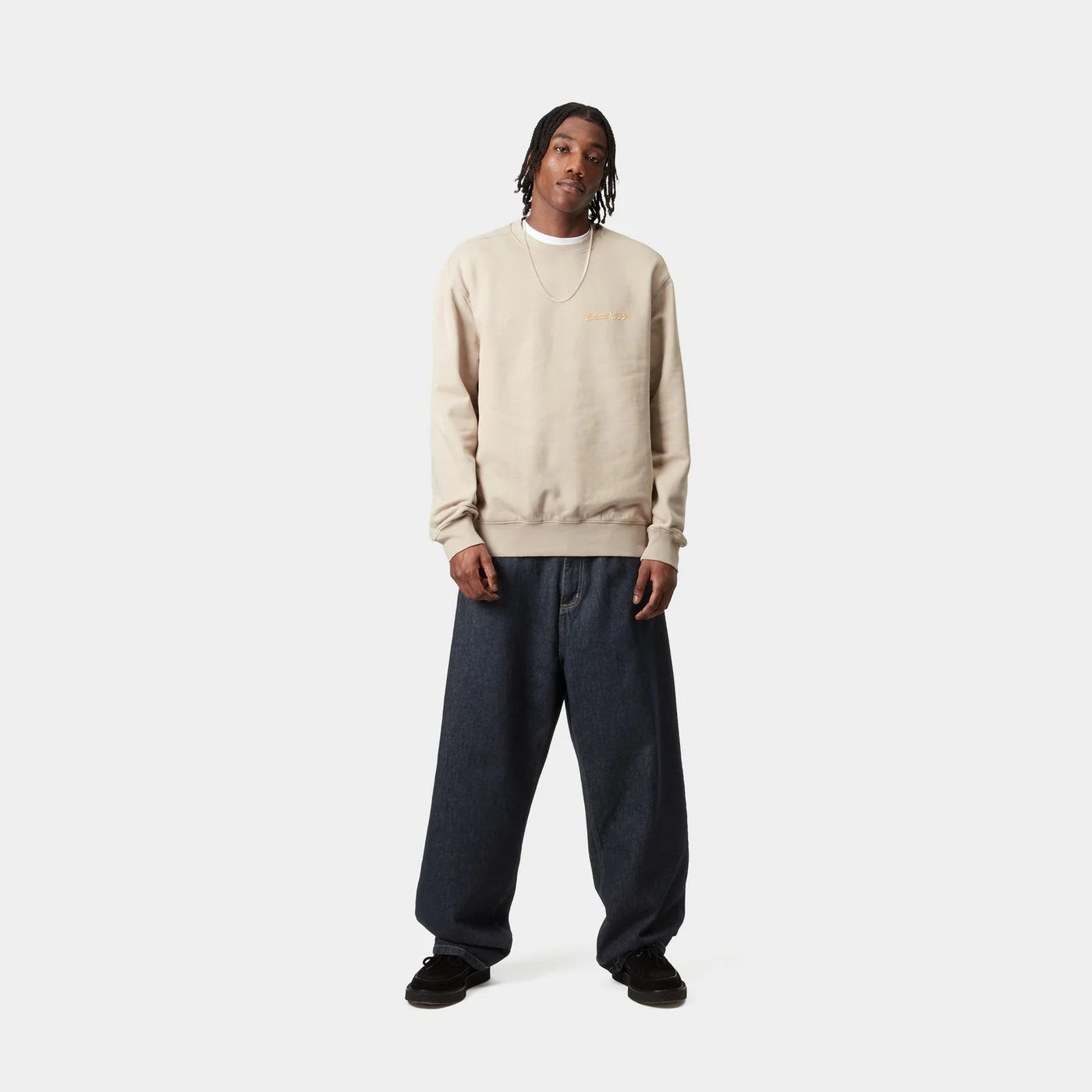 Carhartt WIP Brandon Pant Blue Rinsed