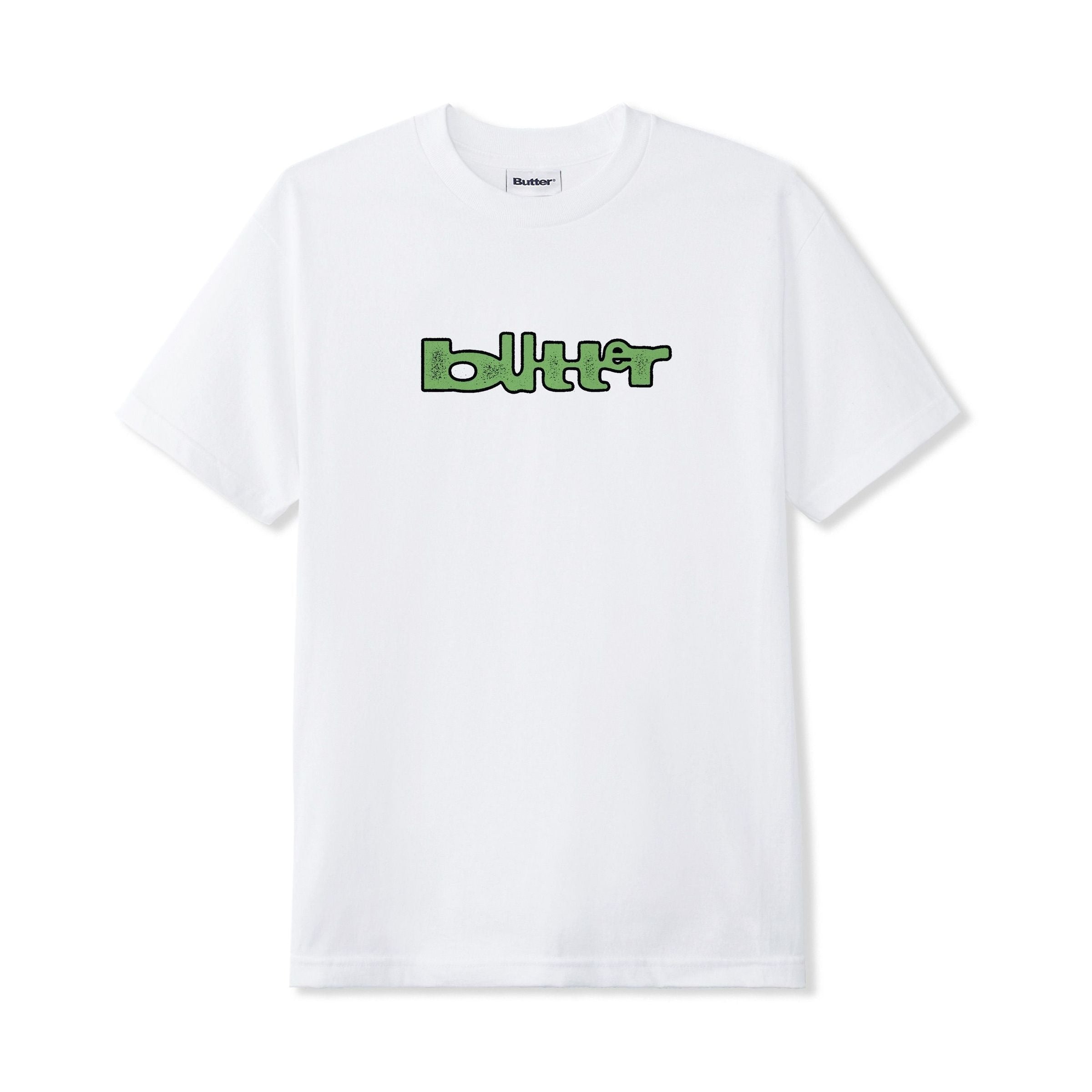 Butter Warped Tee White