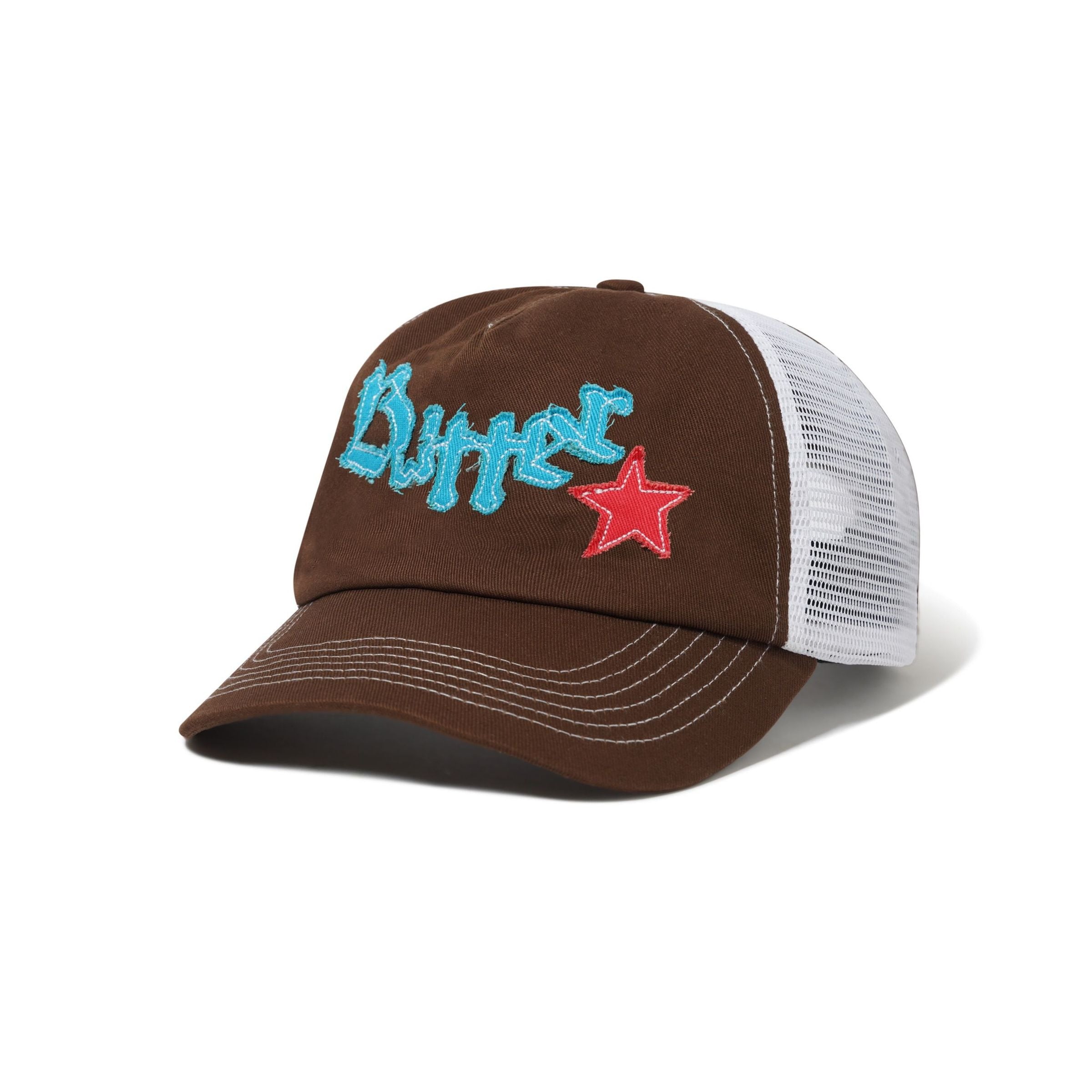 Butter Edge Trucker Cap Brown