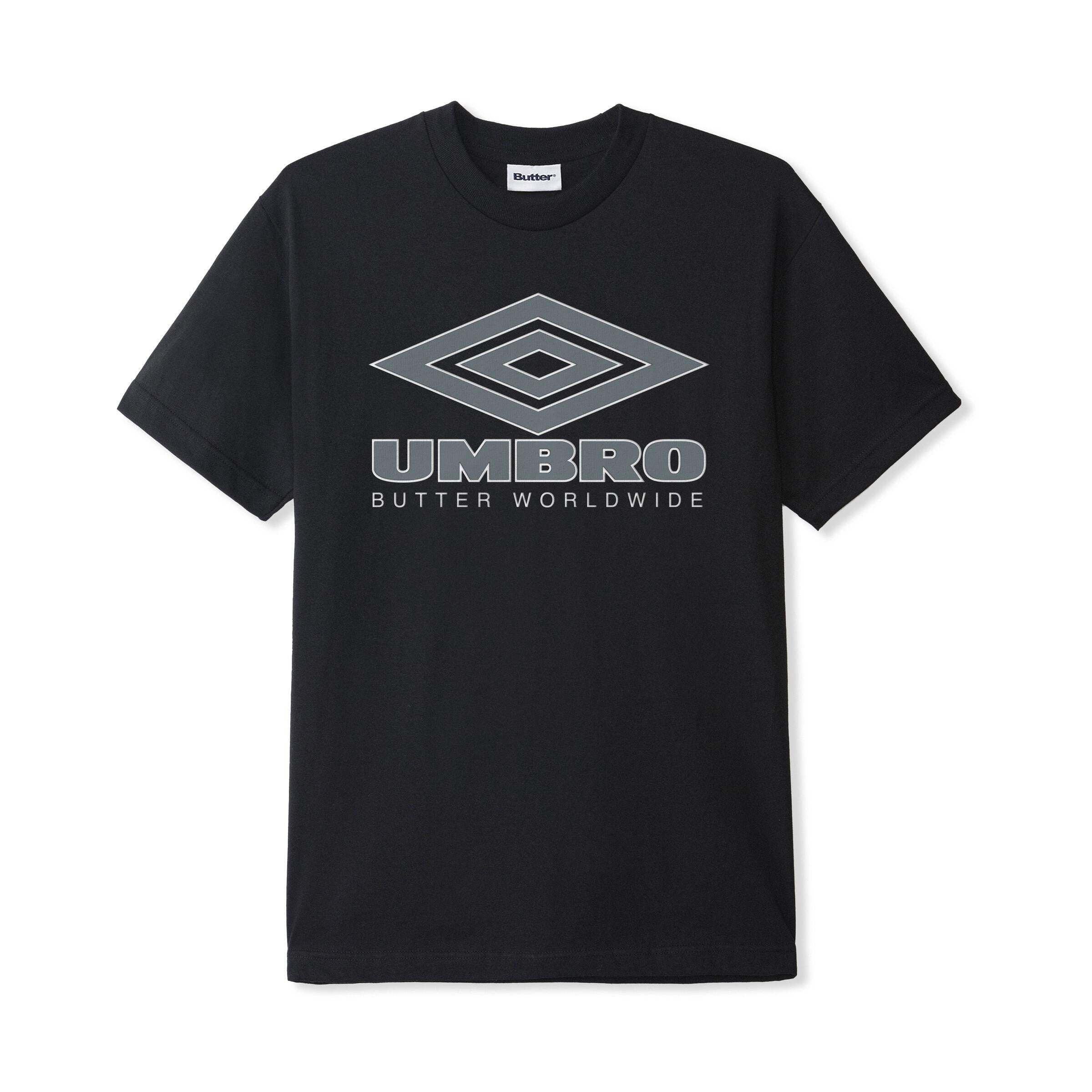 Butter x Umbro Diamond Logo Tee Black