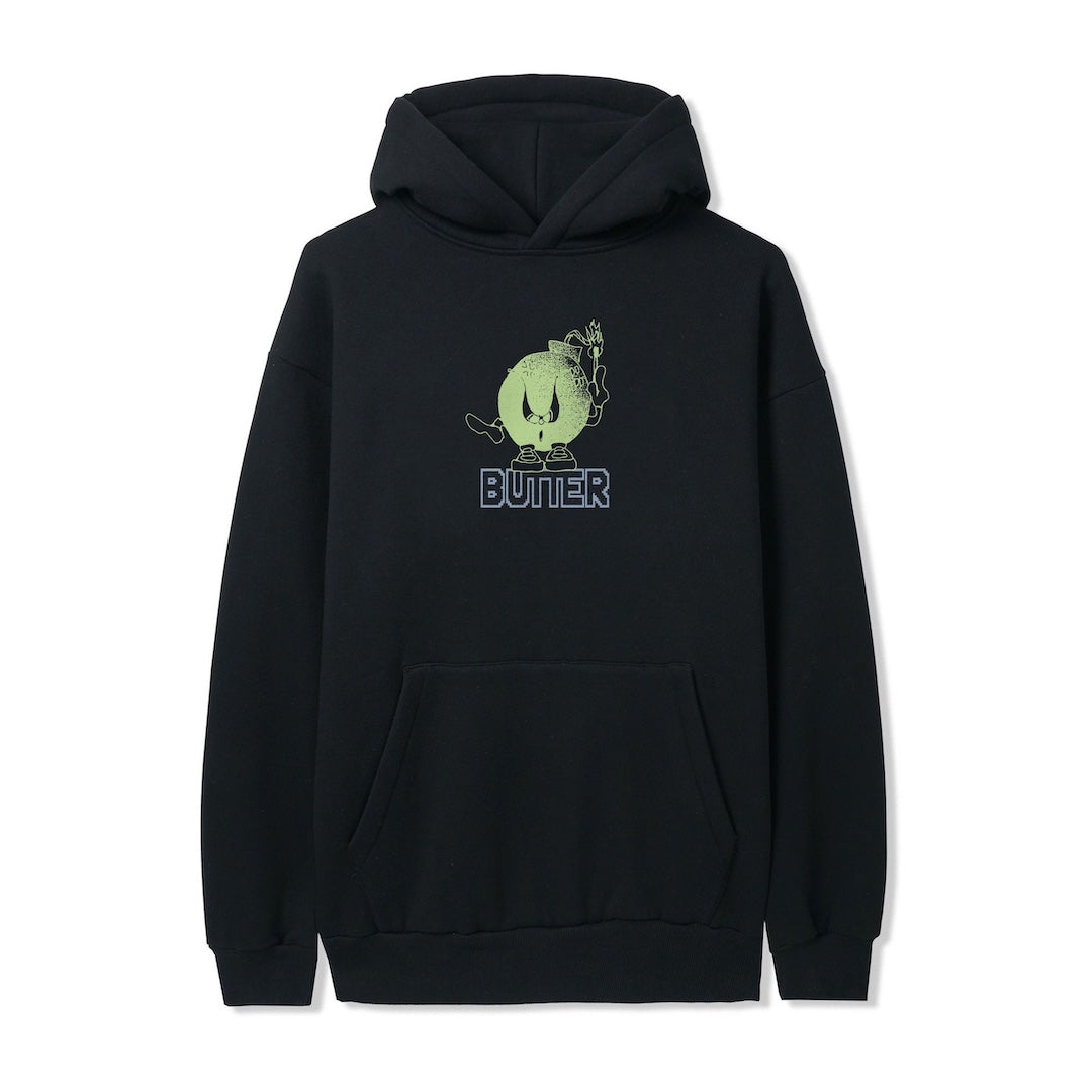 Butter Goods Bomb Pullover Hood Black