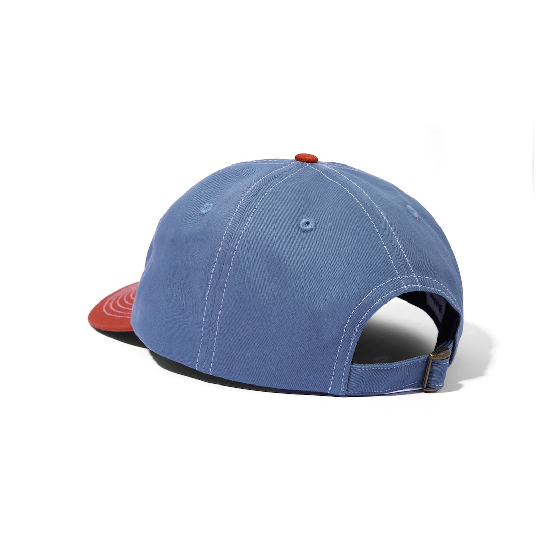 Butter Goods Breaker 6 Panel Cap Ocean + Rust