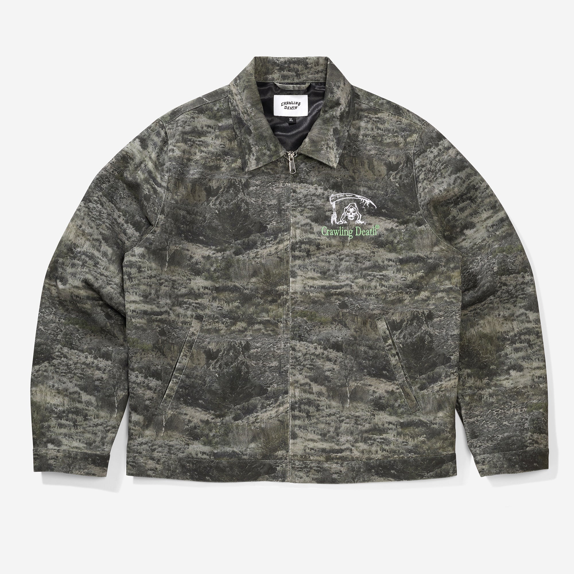 Crawling Death Mountain Camo Work Jacket