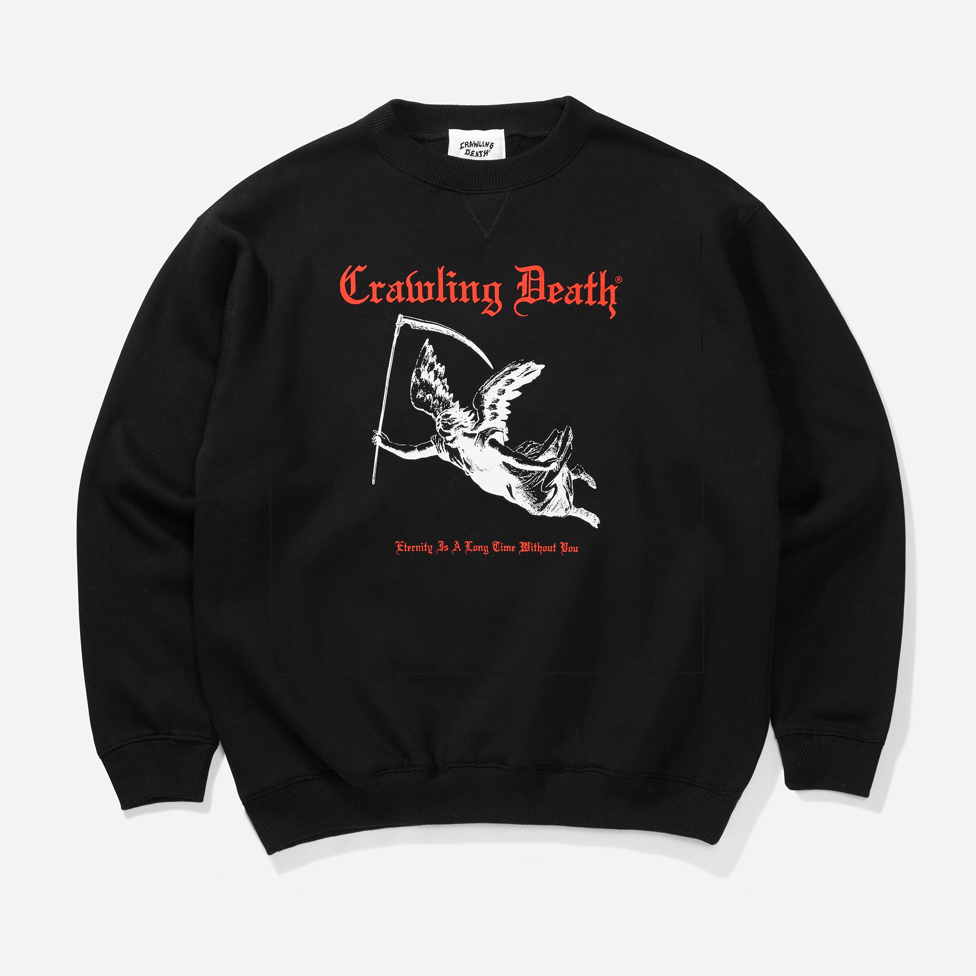 Crawling Death Death Angel Crew Black