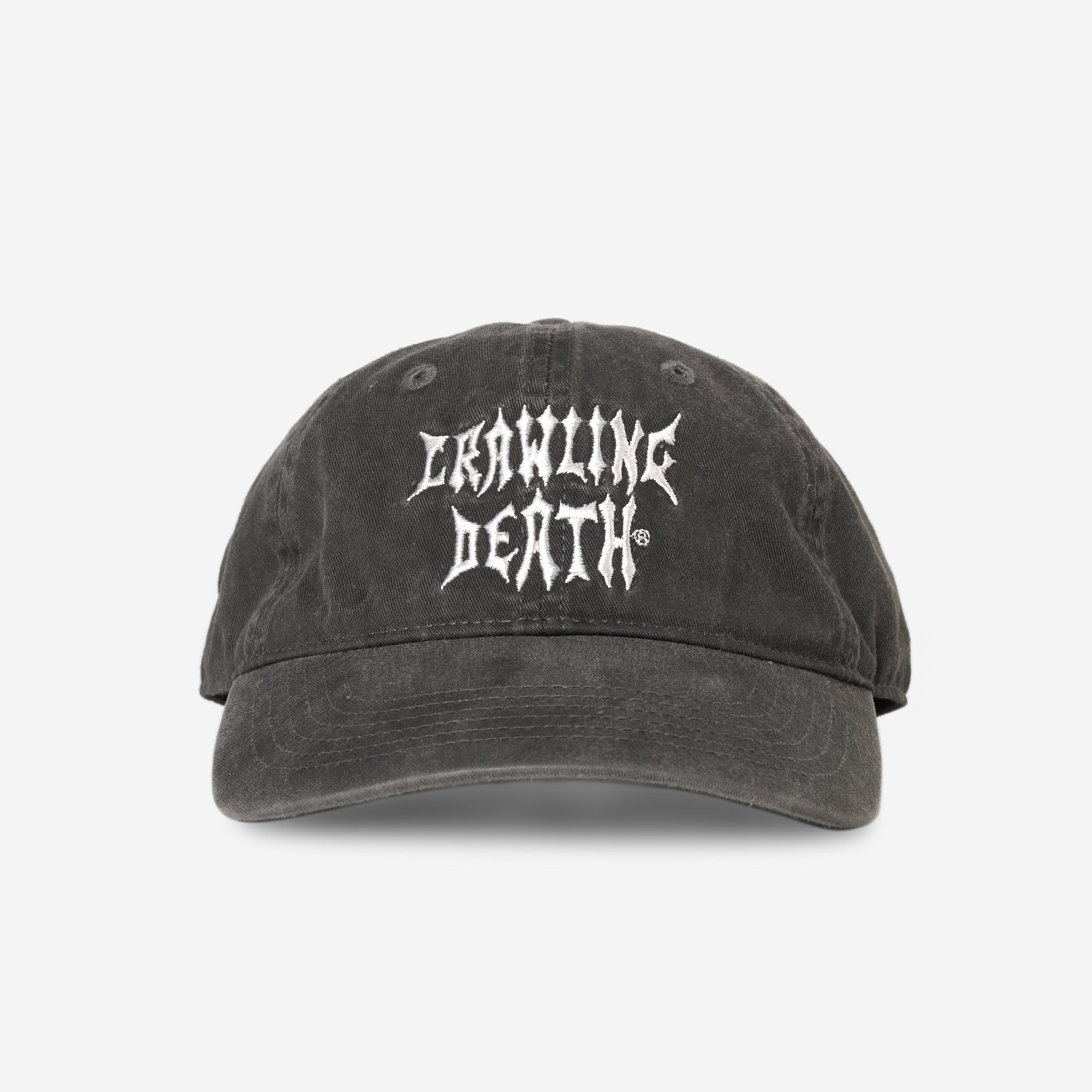 Crawling Death Metal Logo Cap Black