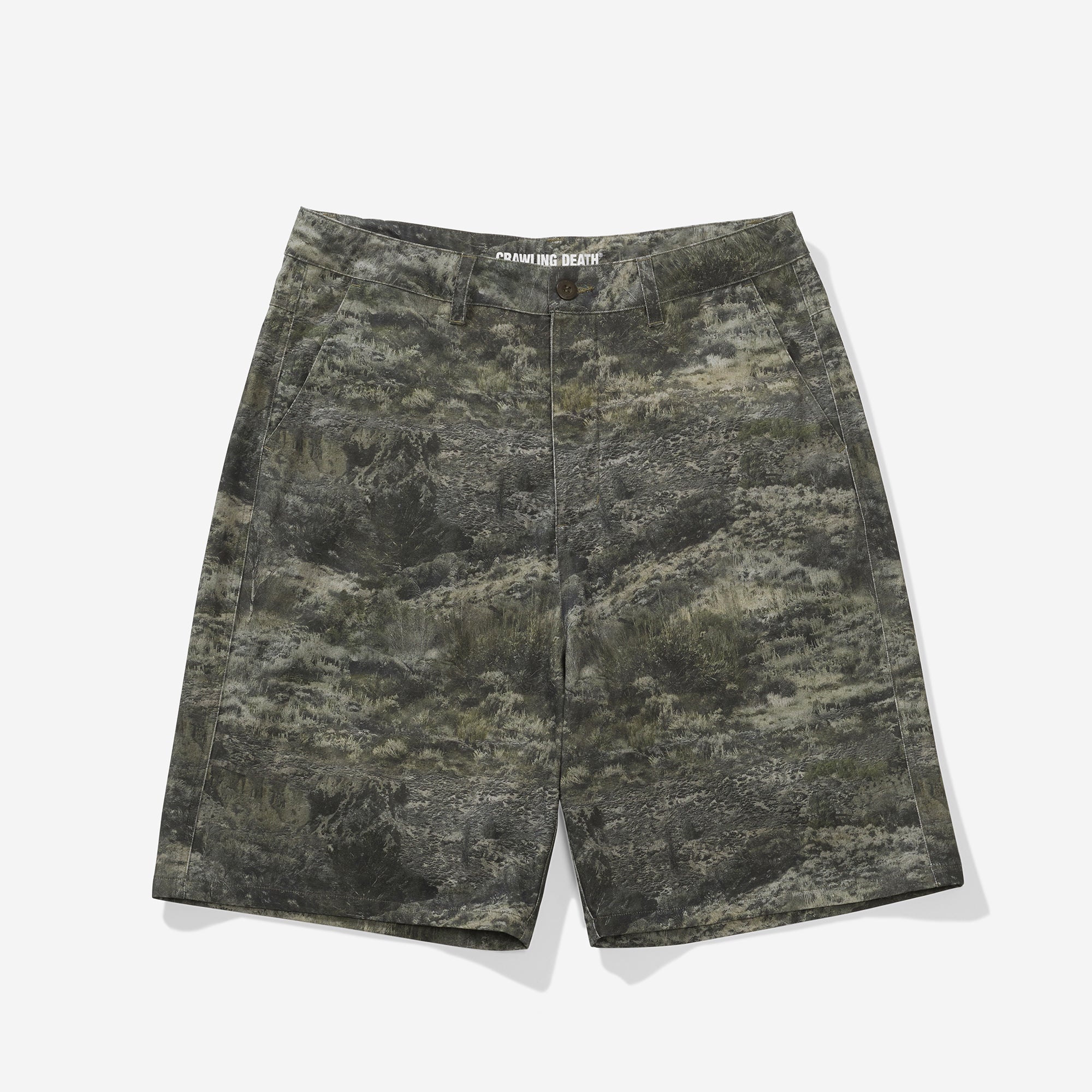 Crawling Death Reaper Camo Shorts