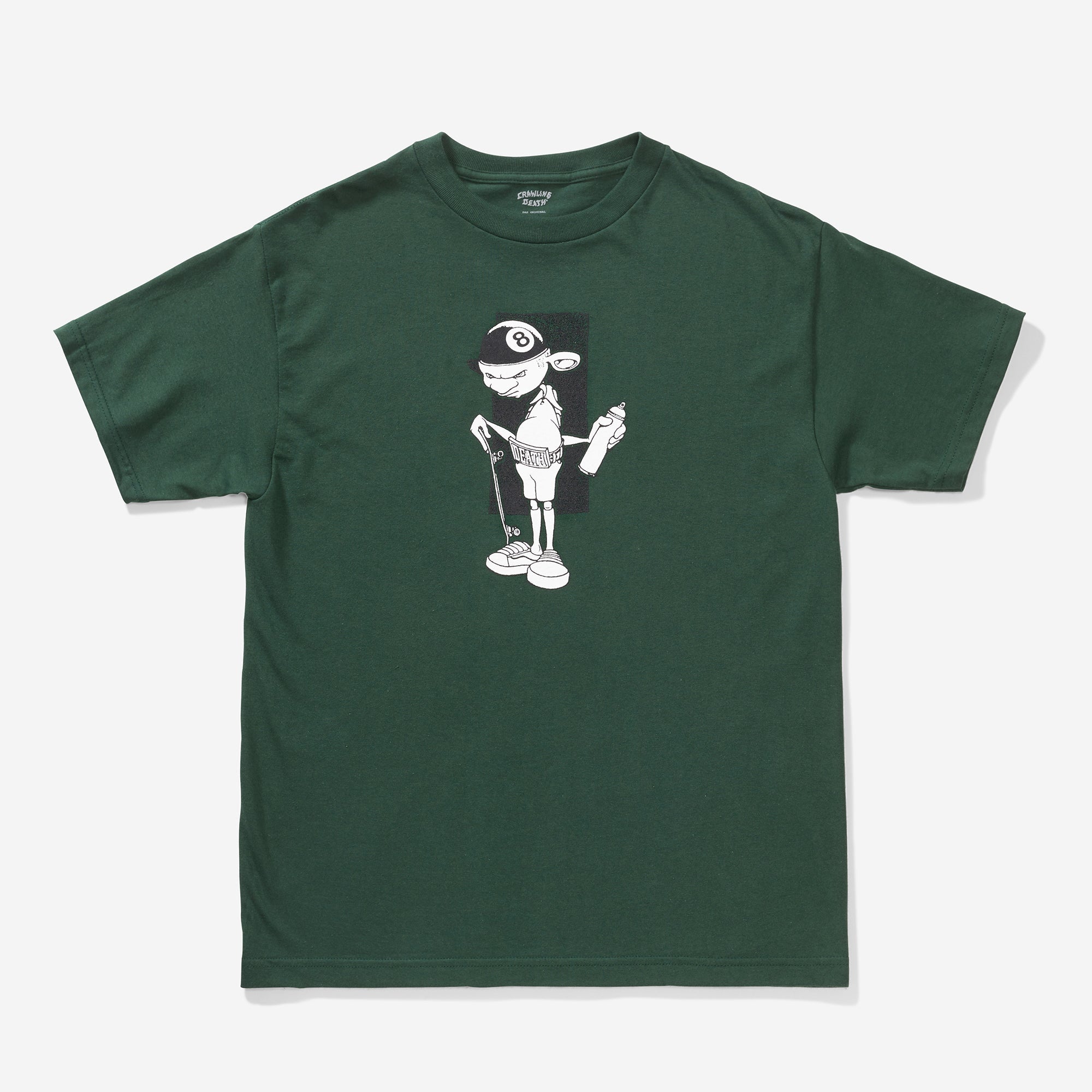 Crawling Death Think Death T-Shirt Green