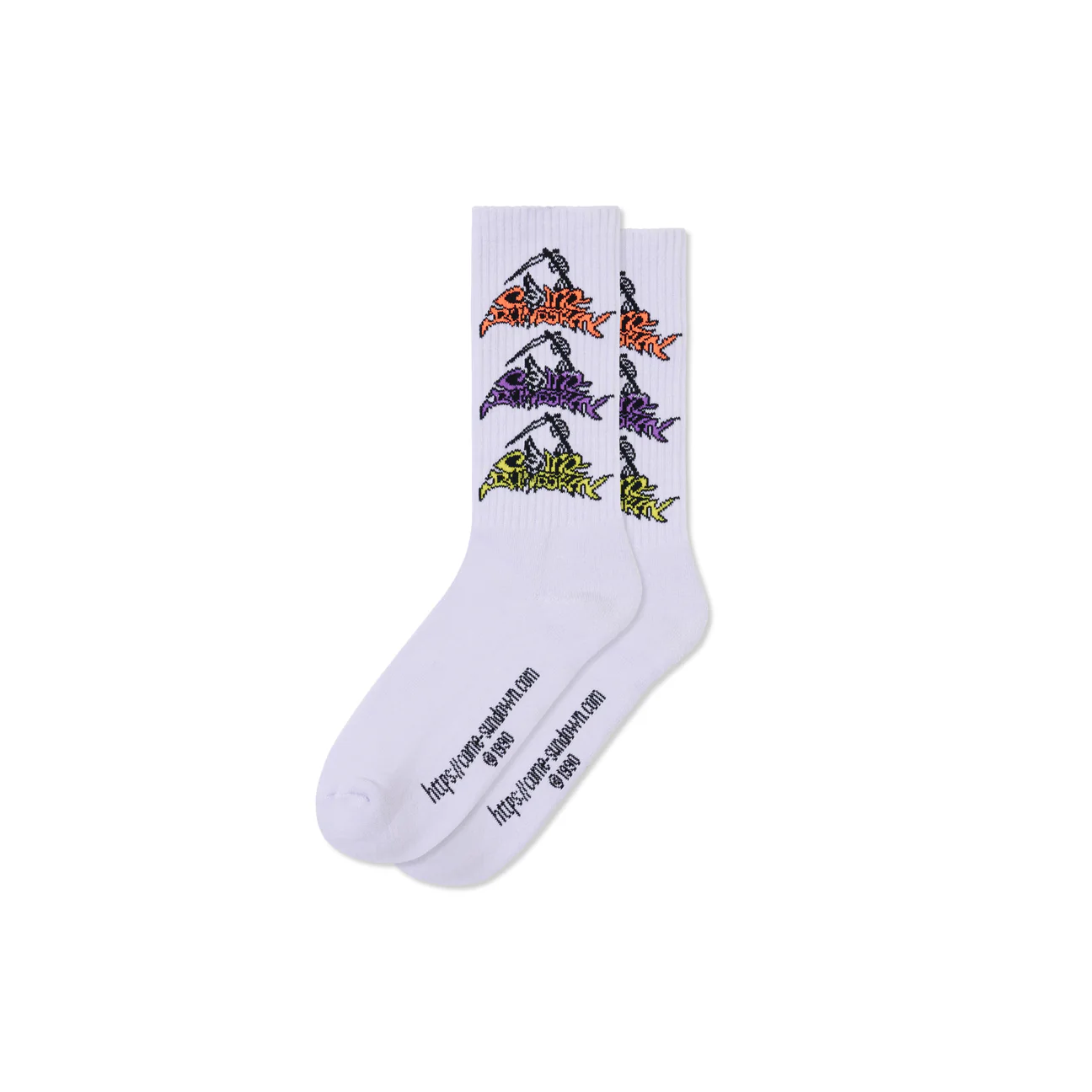 Come Sundown Looming Socks Lavender