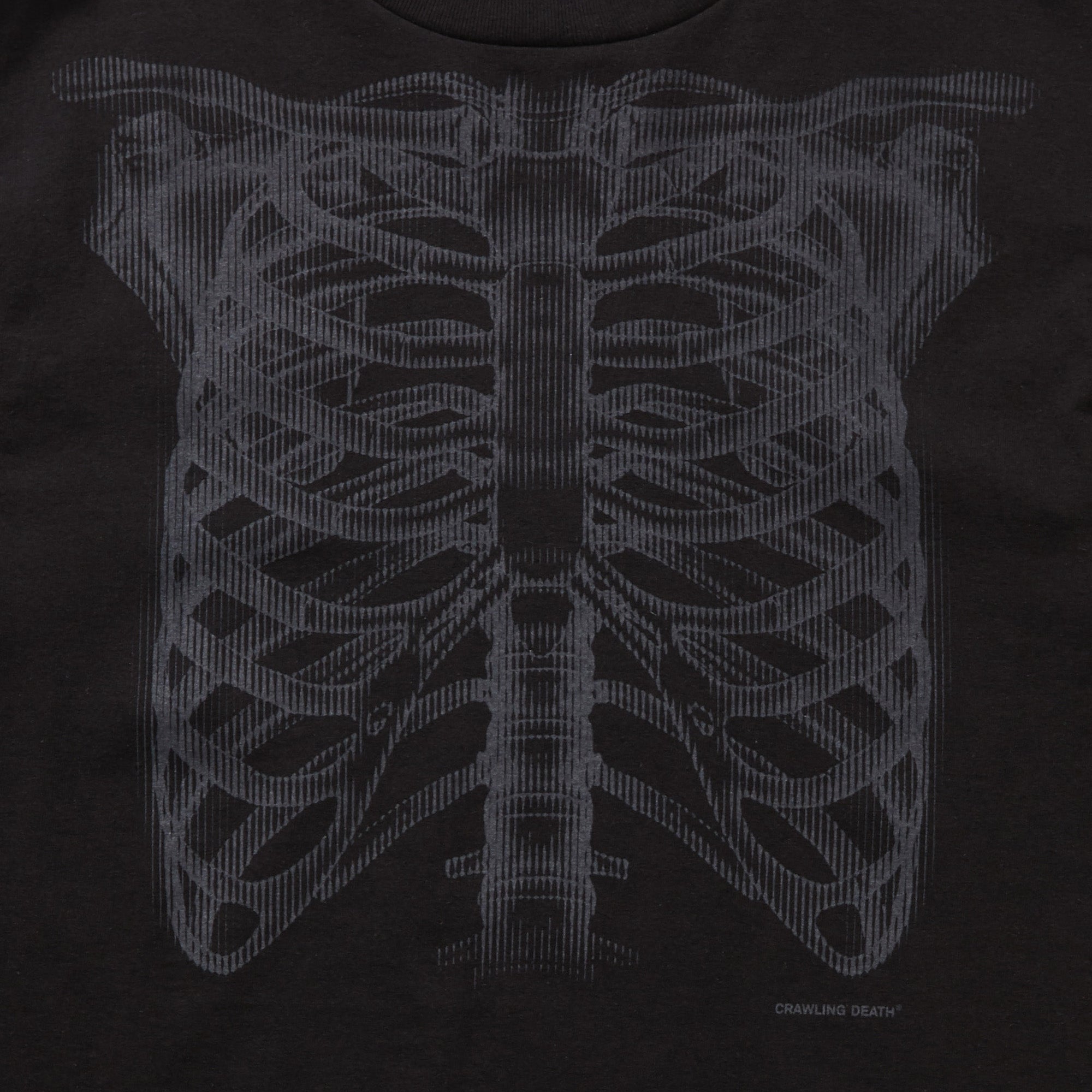 Crawling Death X-Ray Tee Black