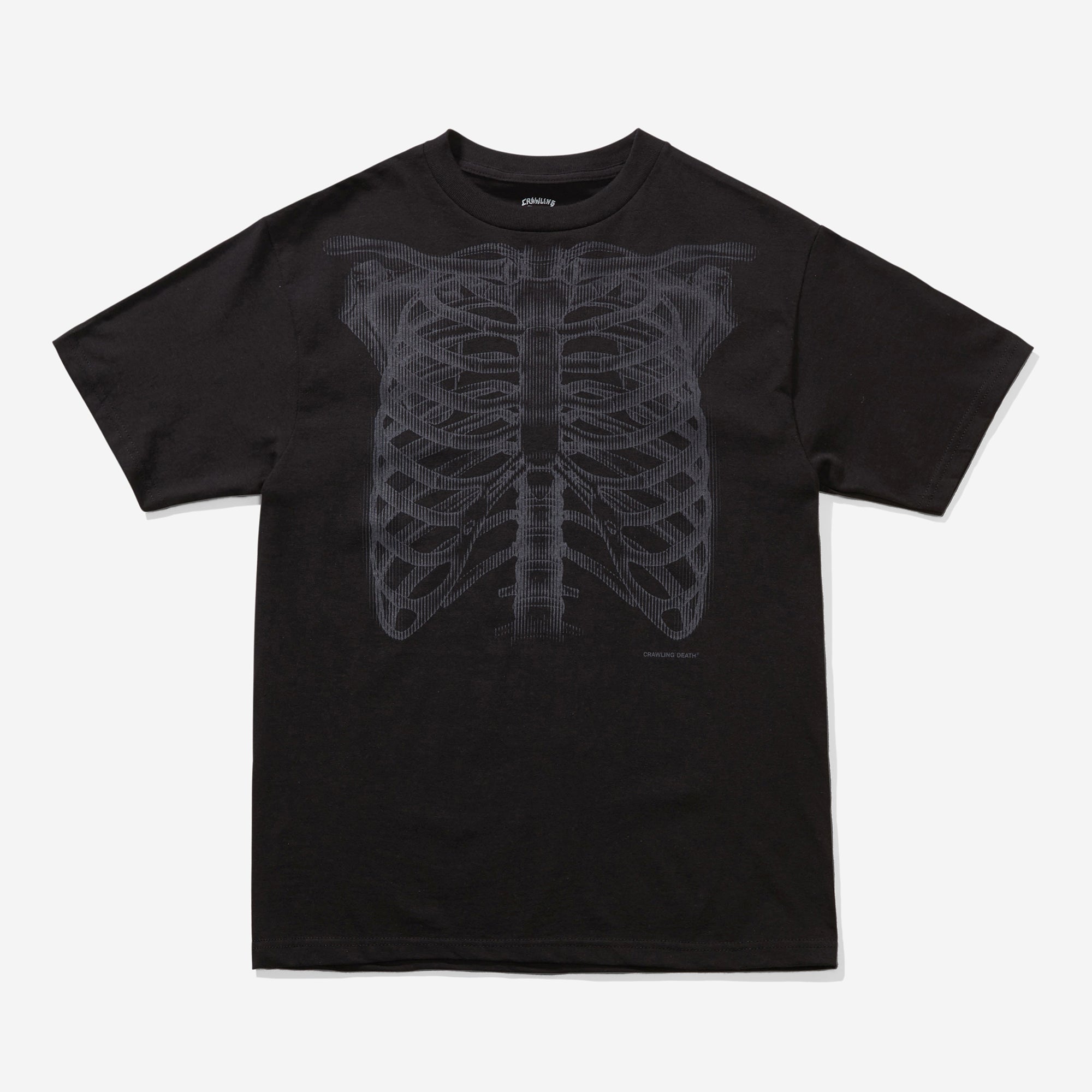 Crawling Death X-Ray Tee Black