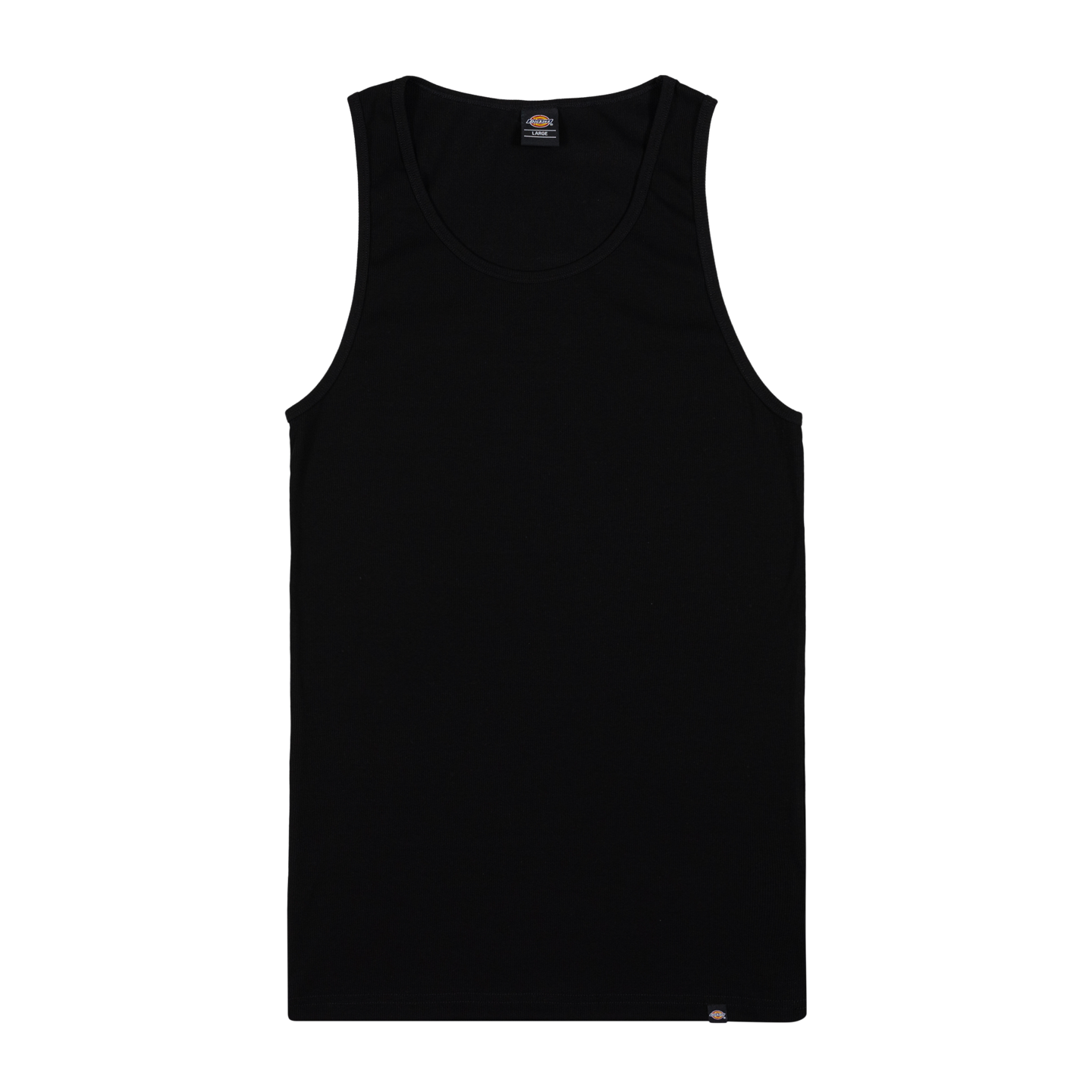 Dickies Basic Singlet Classic Rib 3 Pack Black