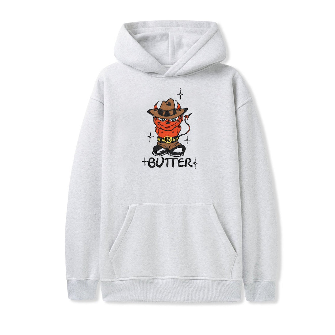 Butter Goods Devil Pullover Hood Ash