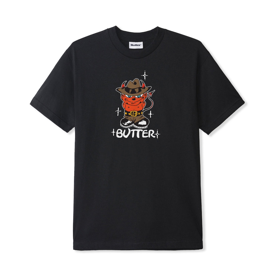 Butter Goods Devil Tee Black