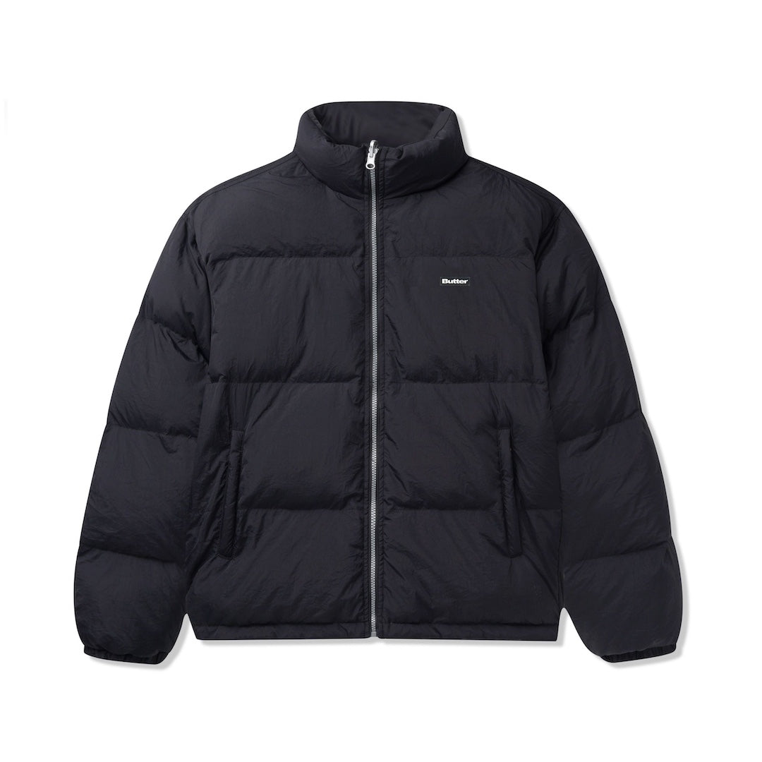 Butter Goods Endure Puffer Jacket Black