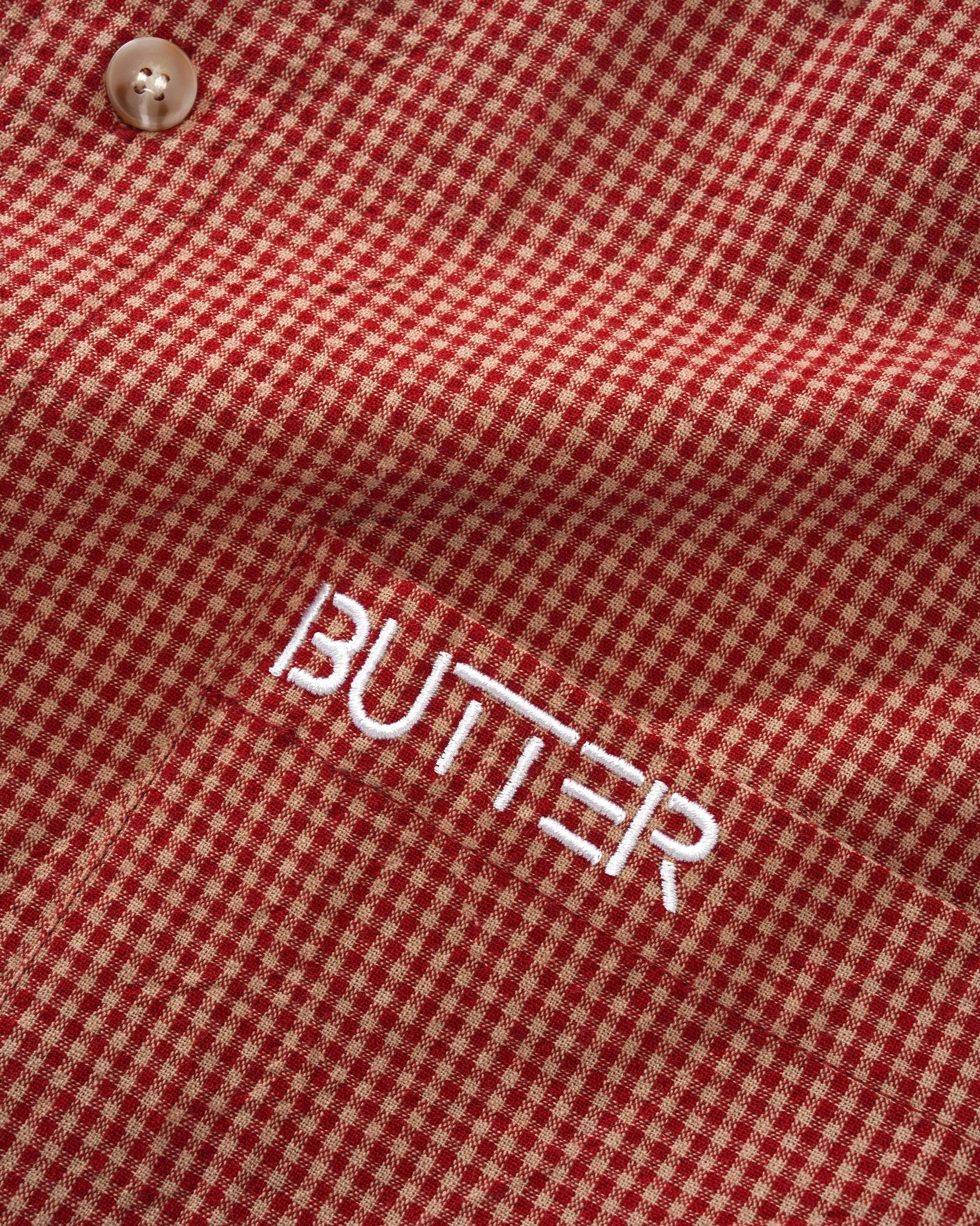 Butter Goods Equipt S/S Shirt Red