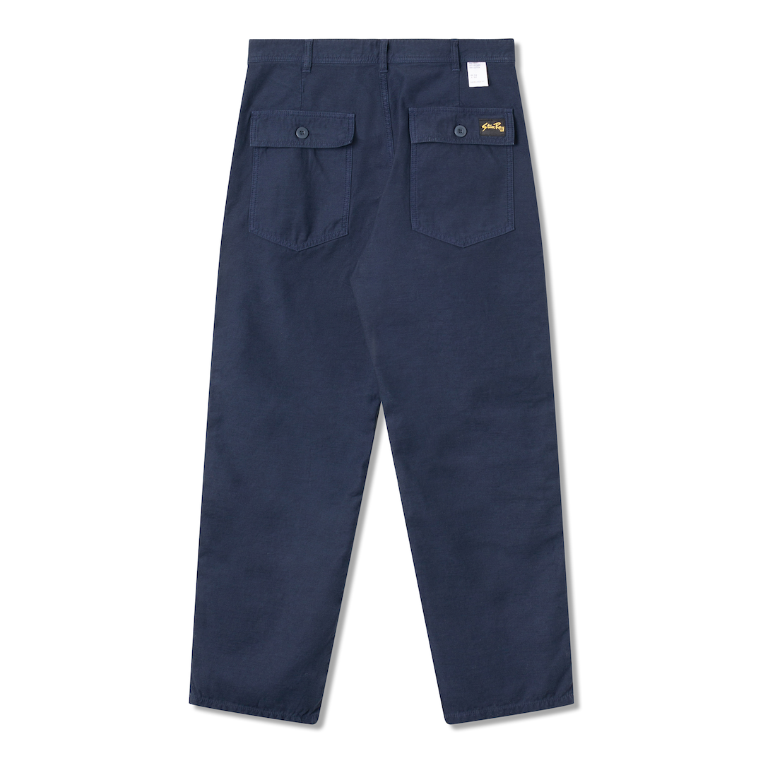 Stan Ray Fat Pant Navy Sateen