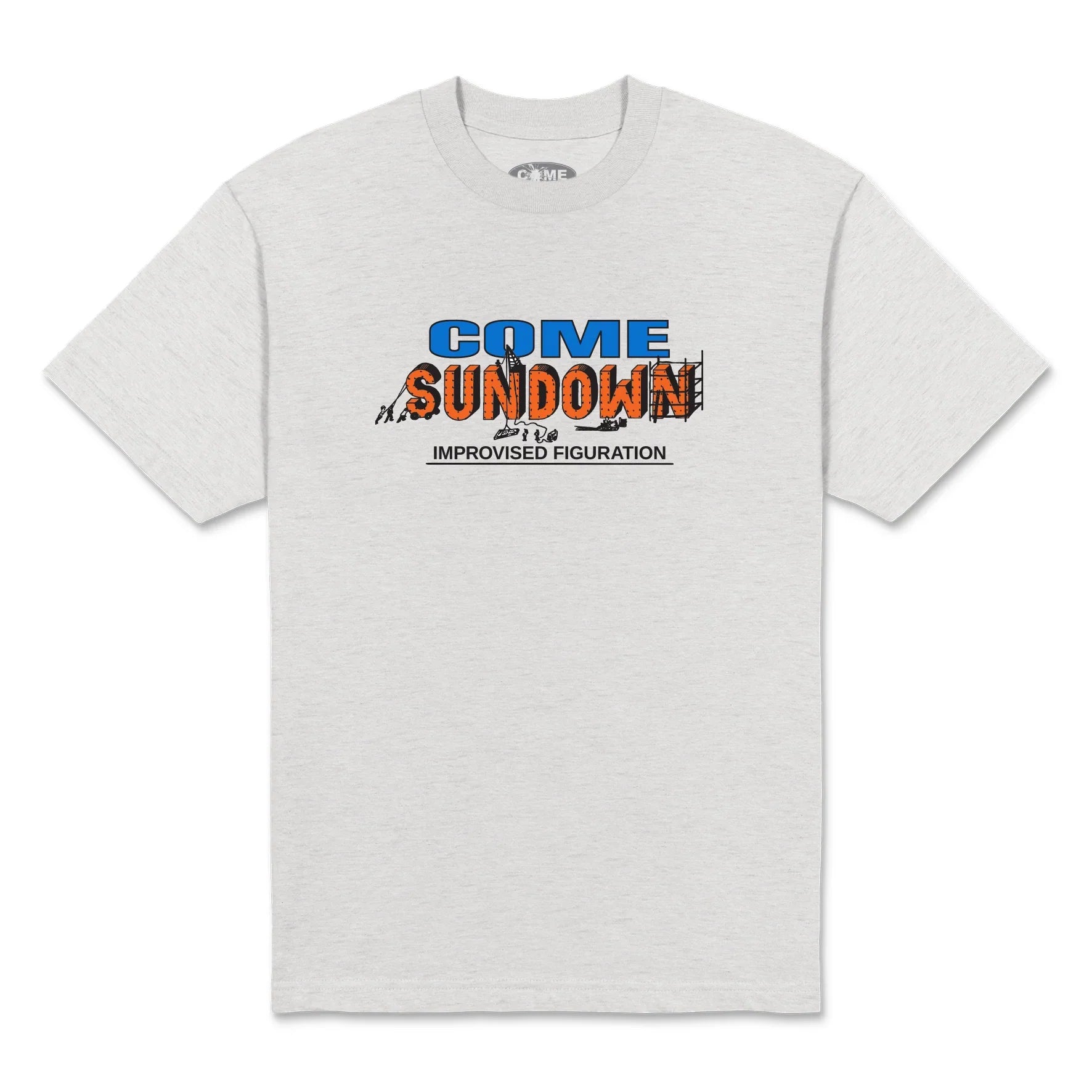 Come Sundown Figuration Tee Ash