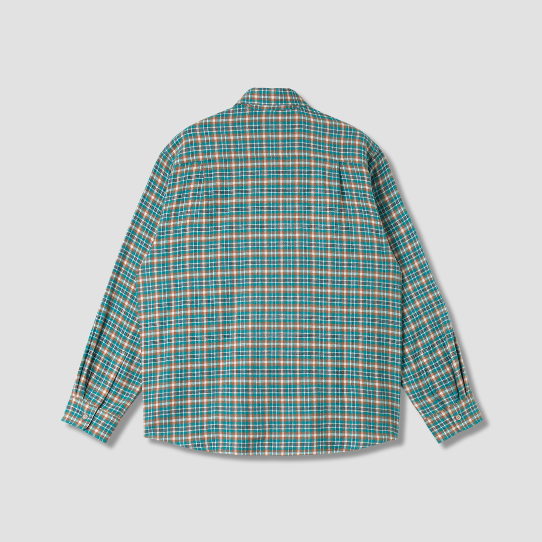 Stan Ray Flannel Shirt Aqua Plaid