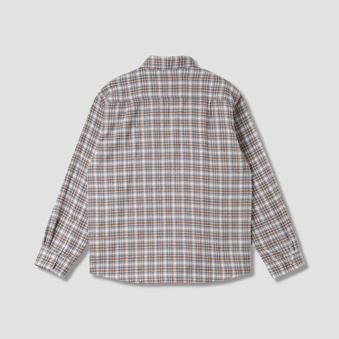 Stan Ray Flannel Shirt Grey Plaid