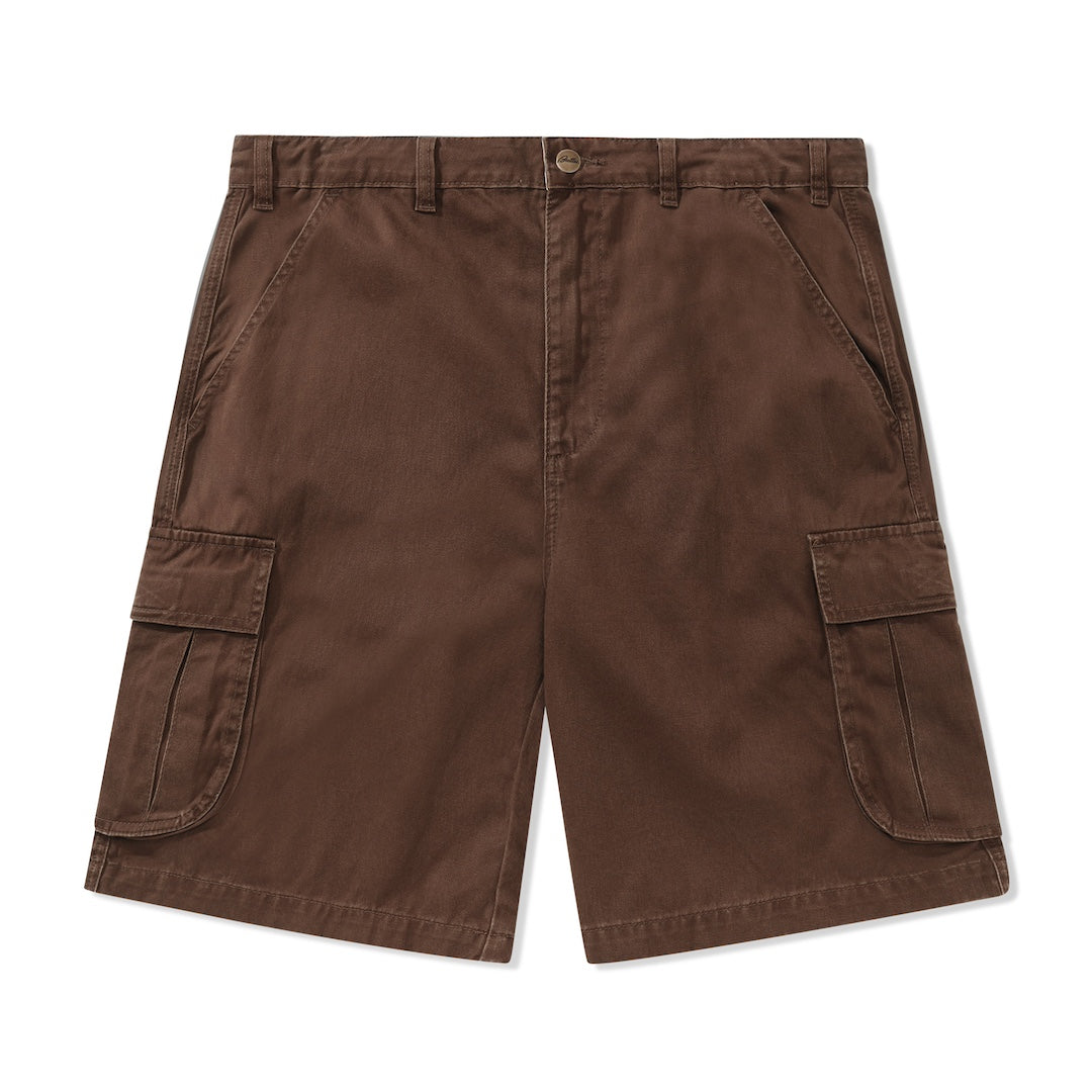 Butter Goods Field Cargo Shorts Brown