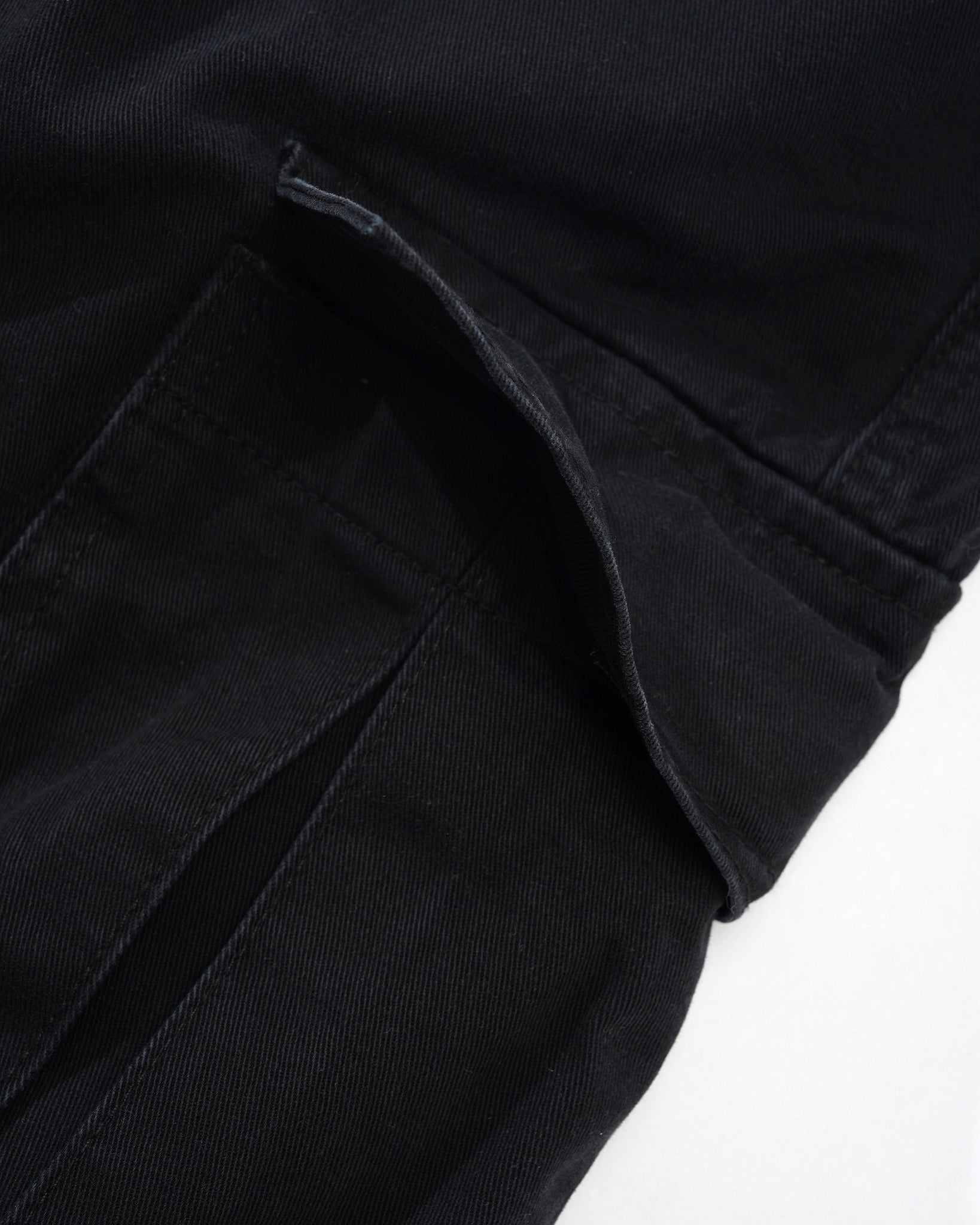 Butter Goods Field Cargo Shorts Black