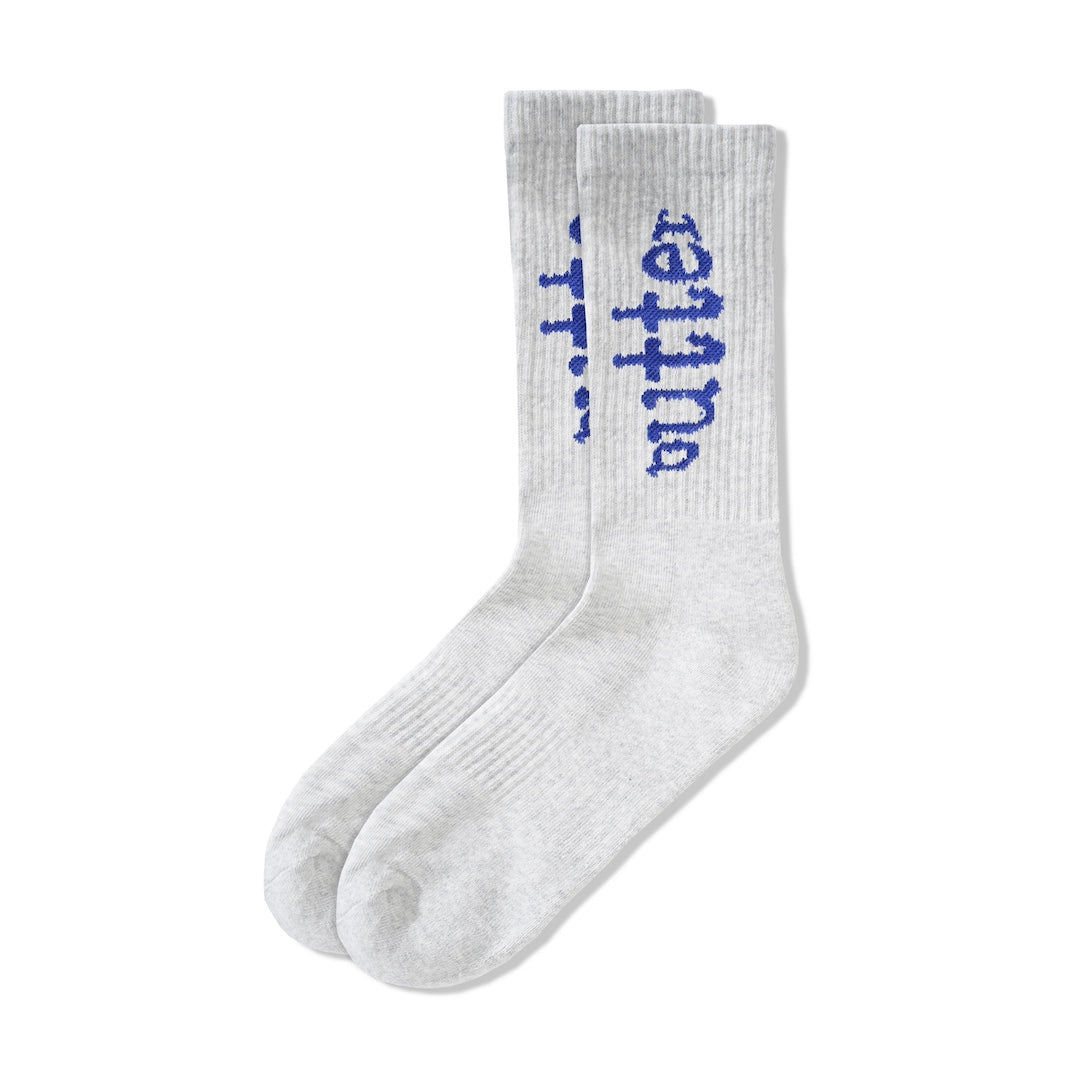 Butter Goods Frenzy Socks Ash