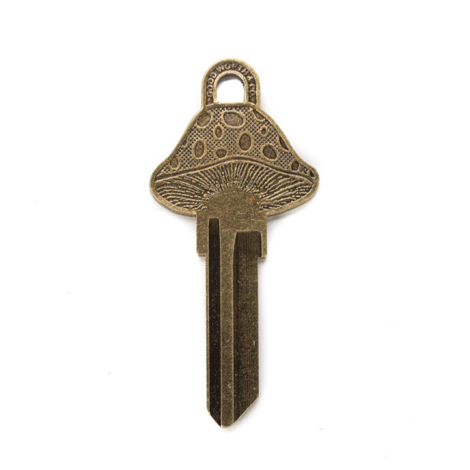 Good Worth + Co. Boomer Key Antique Brass