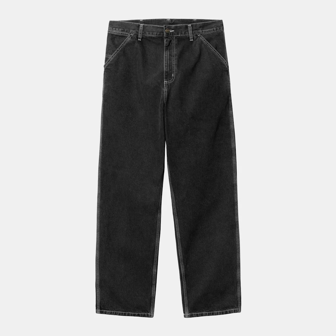 Carhartt WIP Simple Denim Pant Black Stone Washed – Brick + Mortar