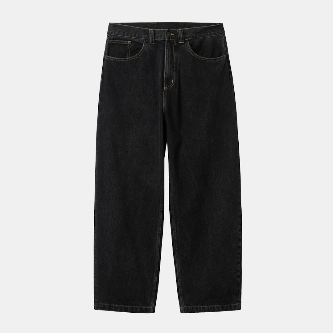 Carhartt WIP Brandon Pant Black Stone Washed