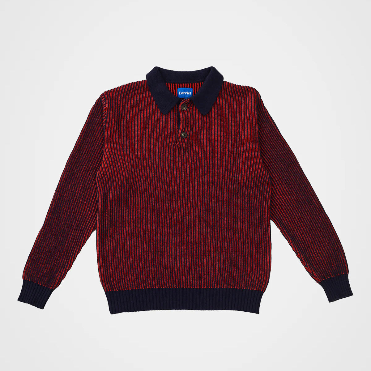 Larriet Fisherman's Polo Navy/Red