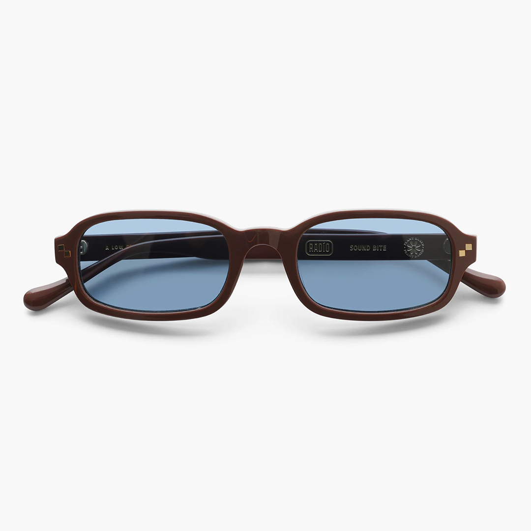 Radio Eyewear Sound Bite Chocolate/Blue