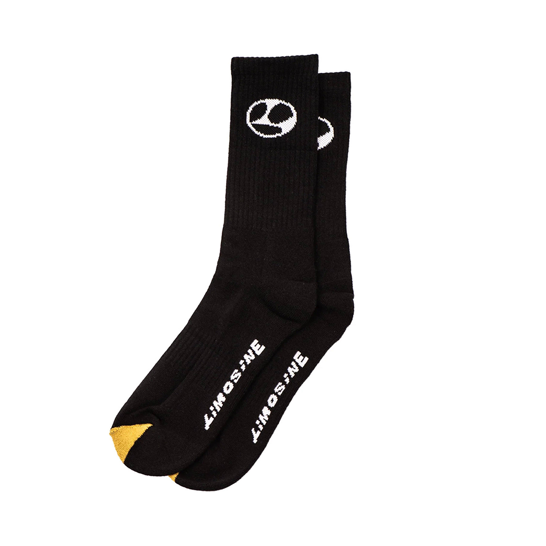 Limosine Limo Gold Toe Socks Black