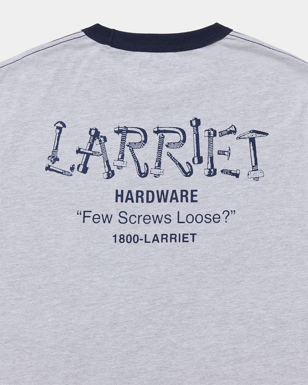 Larriet Hardware Tee Grey Marle