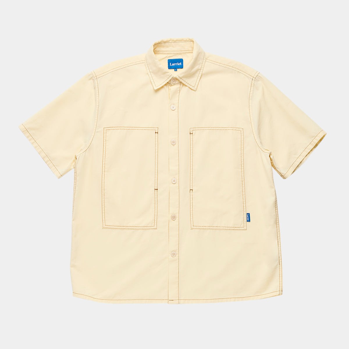 Larriet Cliff Short Sleeve Shirt Natural