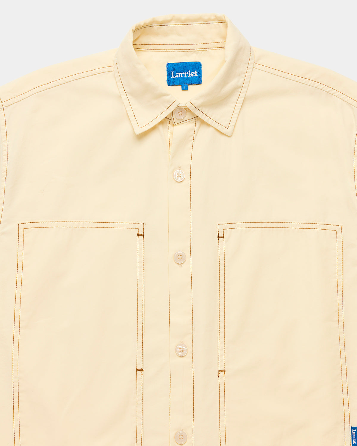 Larriet Cliff Short Sleeve Shirt Natural